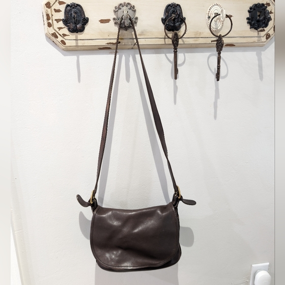 Coach Handbags - Vintage COACH 1450 Soho Fletcher‎ Saddle Shoulder Bag brown